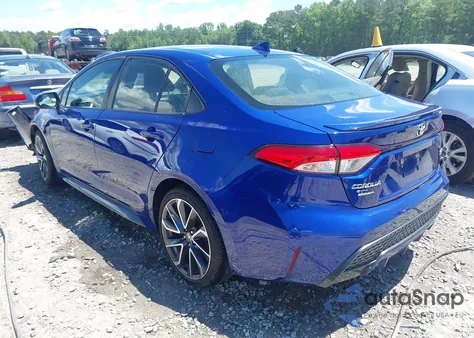 2020 Toyota Corolla Se from USA, damaged, VIN JTDS4RCE3LJ040726